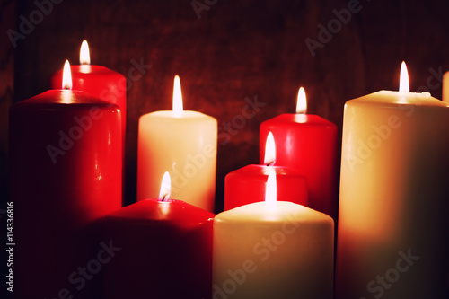 macro candle light set