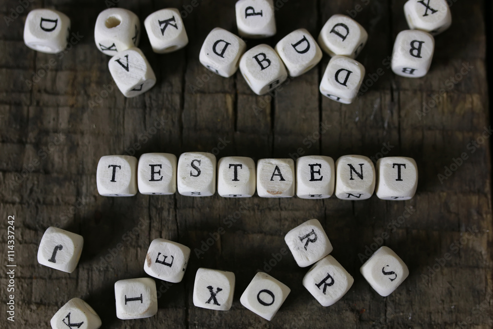 concept last will and testament concept last will and testament