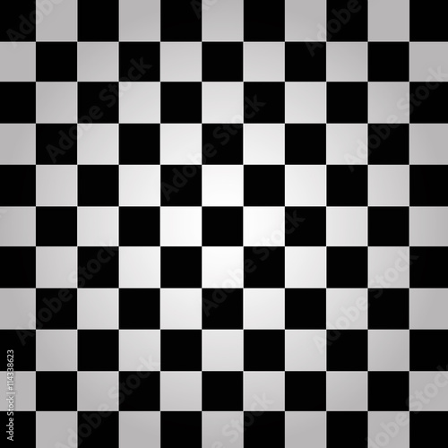 Black and white chessboard background vector eps 10