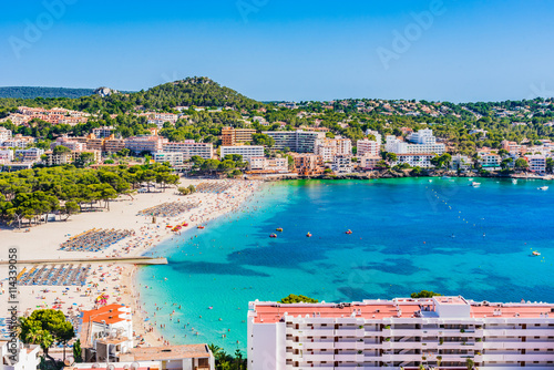 Spanien Mallorca Strand Küste Bucht Santa Ponsa photo