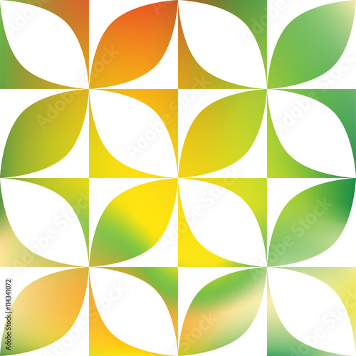 Abstract decorative tiles stacked for seamless background. Vector seamless pattern.