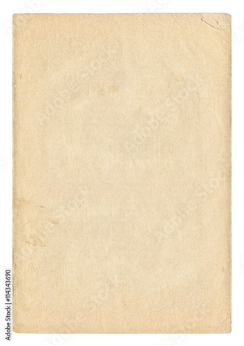  Vintage light paper blank. Old paper texture.