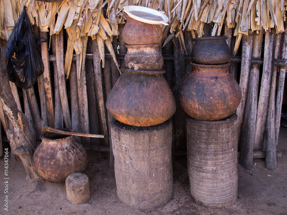 Local Pottery in Myanmar