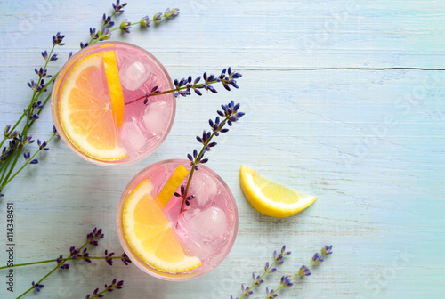 Fotografia Lavender lemonade