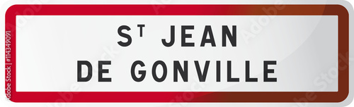 Saint JEAN DE GONVILLE : Commune de l'Ain - 01 - Auvergne-Rhône-