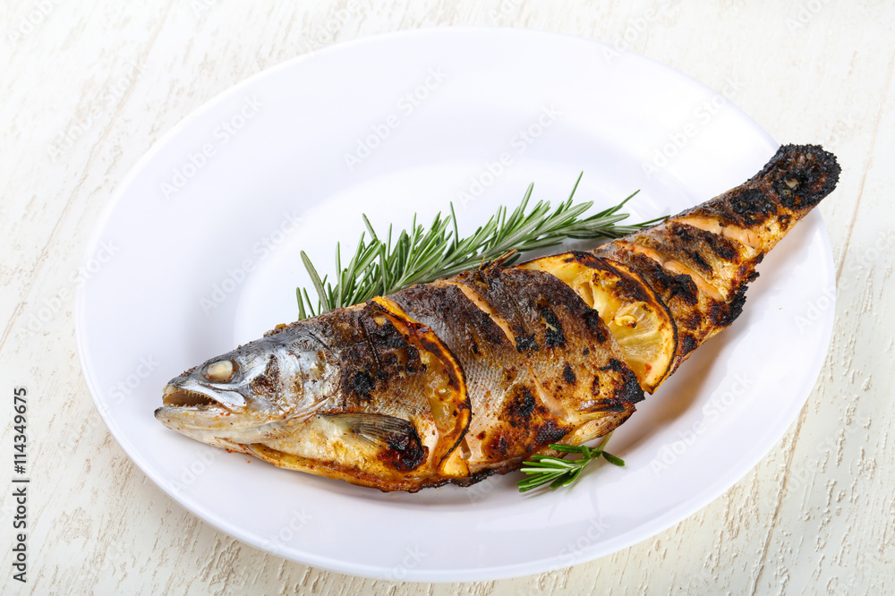grilled trout grilled trout
