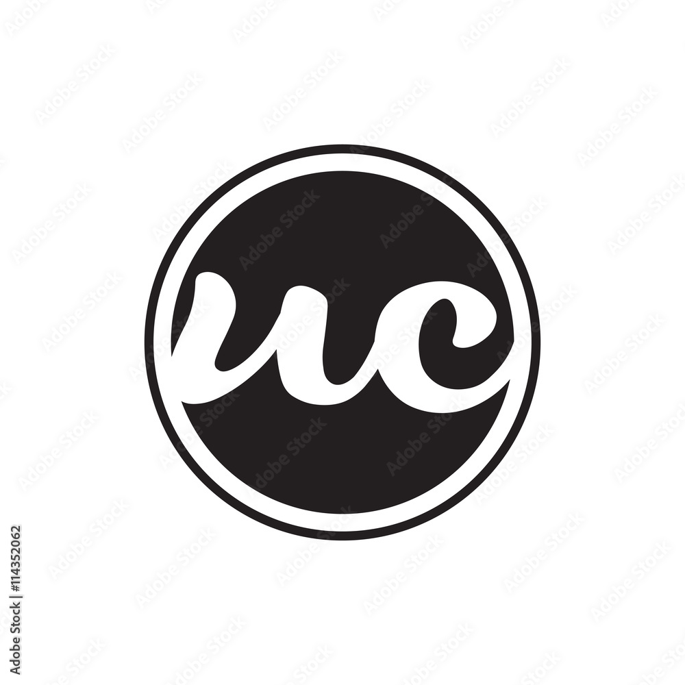 initial letter logo circle with ring initial letter logo circle with ring