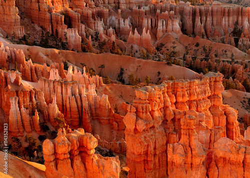 Bryce Canyon at sunrise as viewed from Sunset Point at Bryce Canyon National Park, Utah