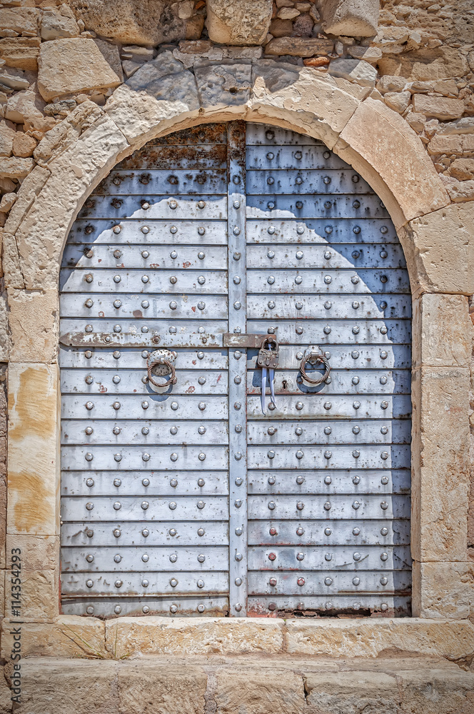 Fototapeta premium Sitia Fort Main Door