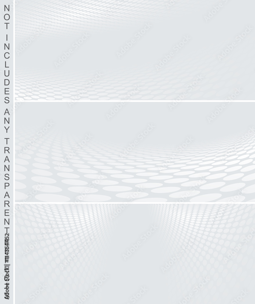 Minimal concept abstract halftone banner set Minimal concept abstract halftone banner set