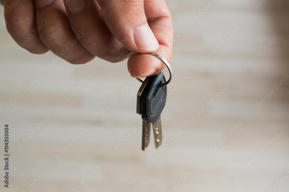 Keys in hand Keys in hand
