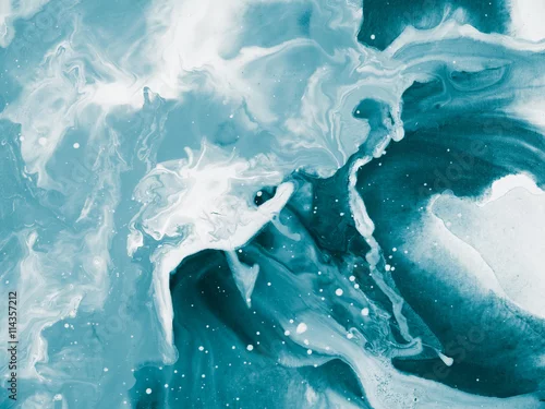 Obraz Niebieska marmurowa konsystencja