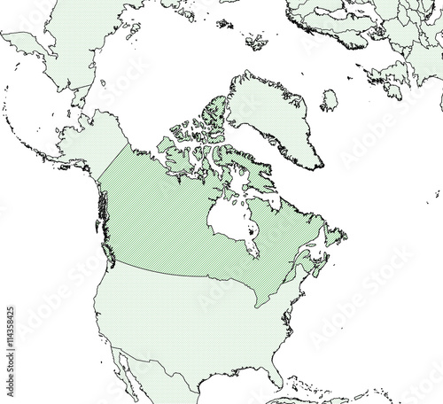 Map - Canada