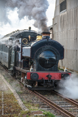 Locomotive à vapeur, Baie de Somme, Picardie, France