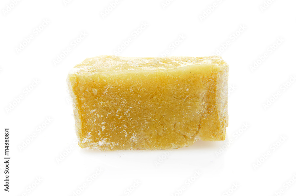 Jelly on a white background Jelly on a white background