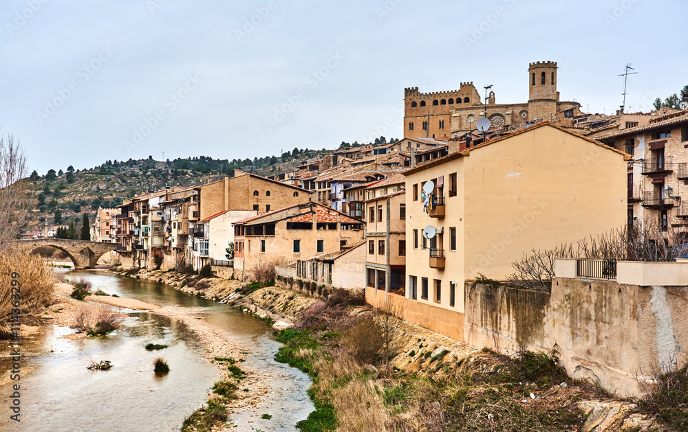Valderrobres village in Spain