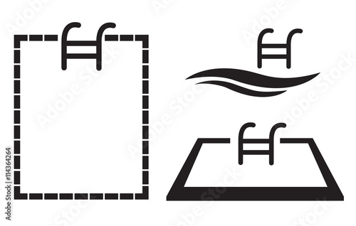 Swimming pool icon
