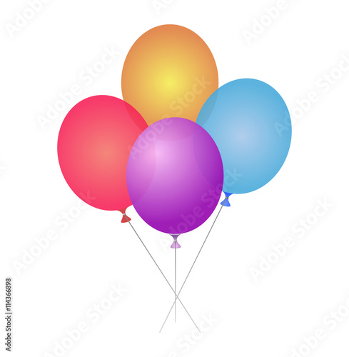 Color Glossy Balloons