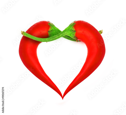 Chili Peper Herz