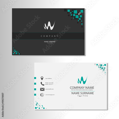 Visitenkarte Vorlage