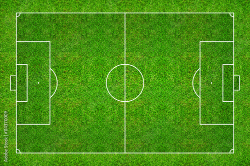 Football field or soccer field pattern and texture with clipping path.