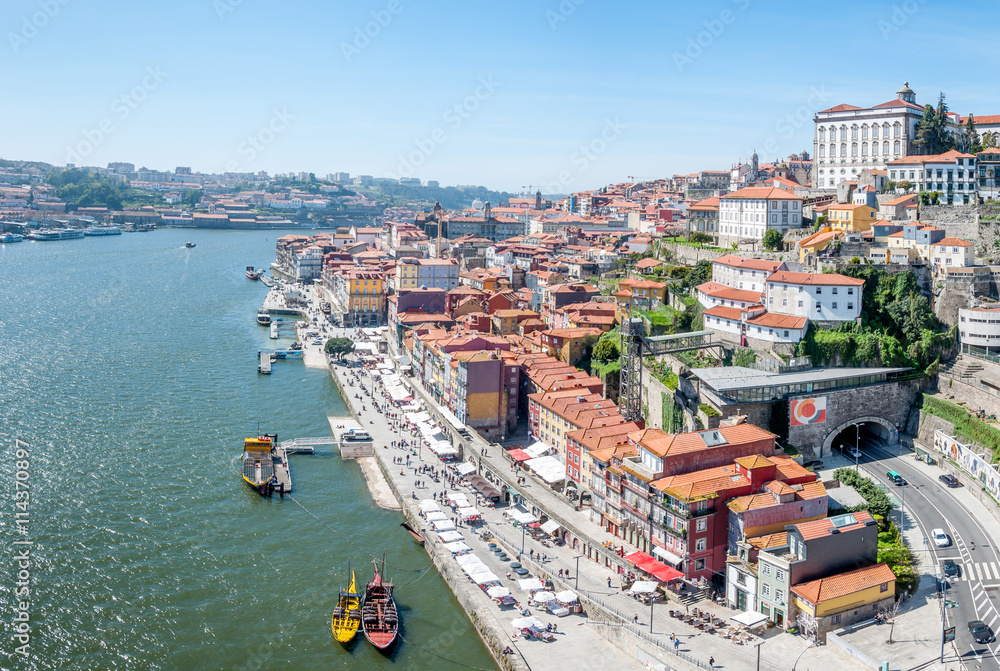 Vue de la ville de Porto