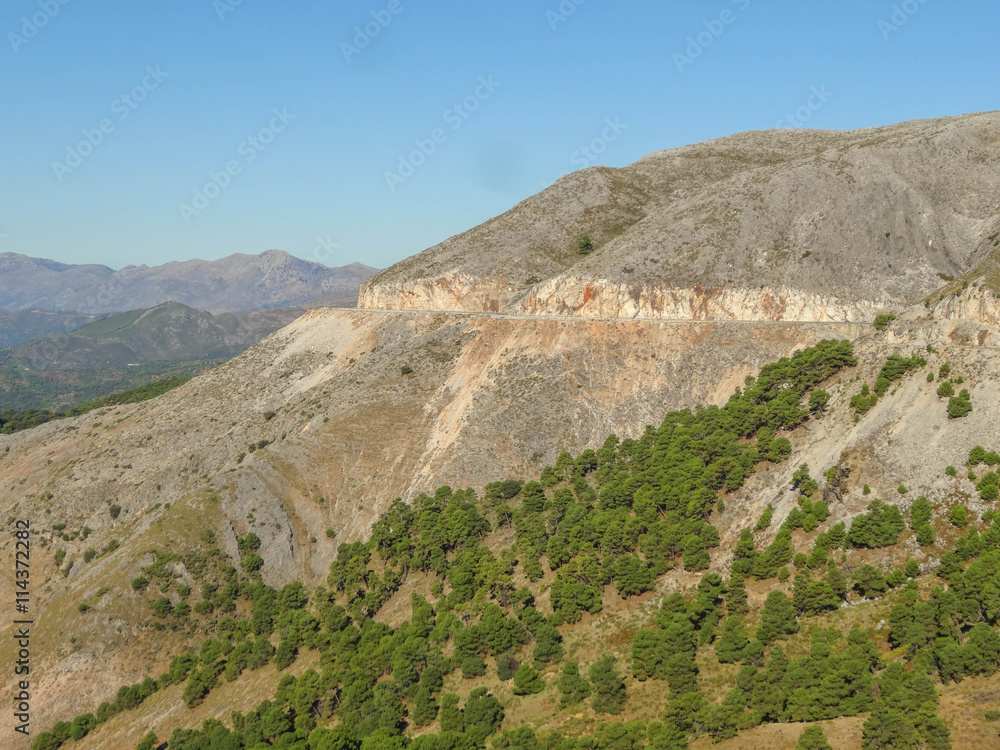 Sierra Nevada in Andalusien