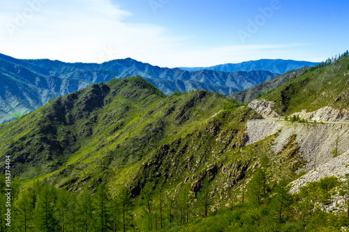 Altai Mountain in summer