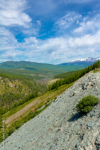 Altai Mountain in summer