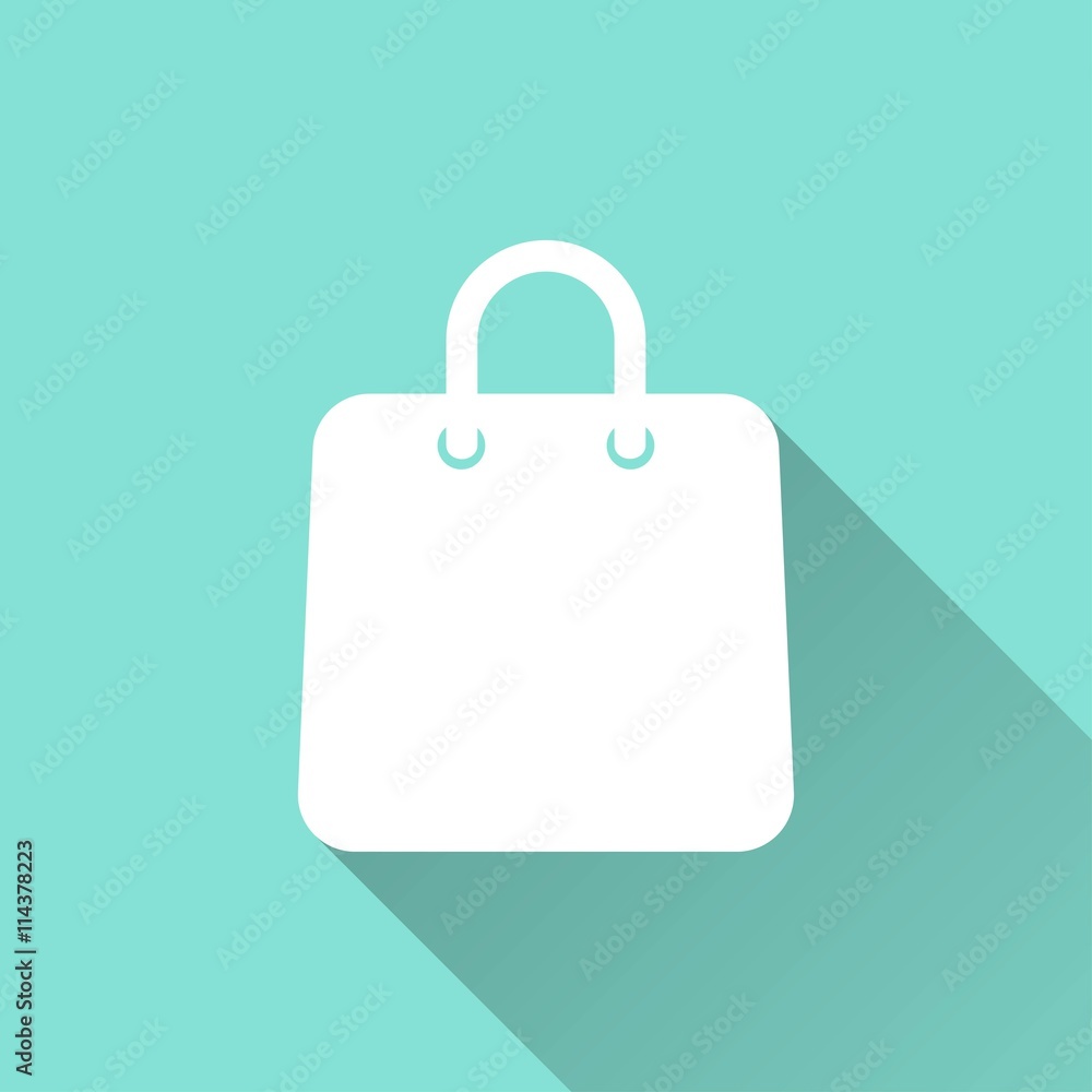 Shopping bag - vector icon. Shopping bag - vector icon.