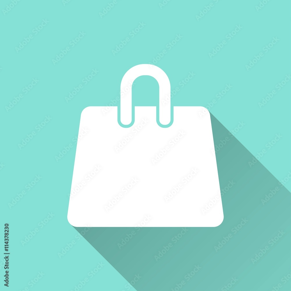 Shopping bag - vector icon. Shopping bag - vector icon.