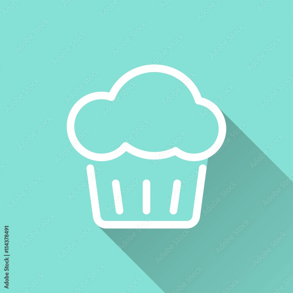 Cake - vector icon. Cake - vector icon.