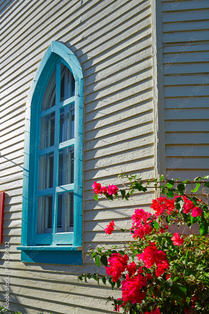 Key west downtown street houses in Florida Key west downtown street houses in Florida