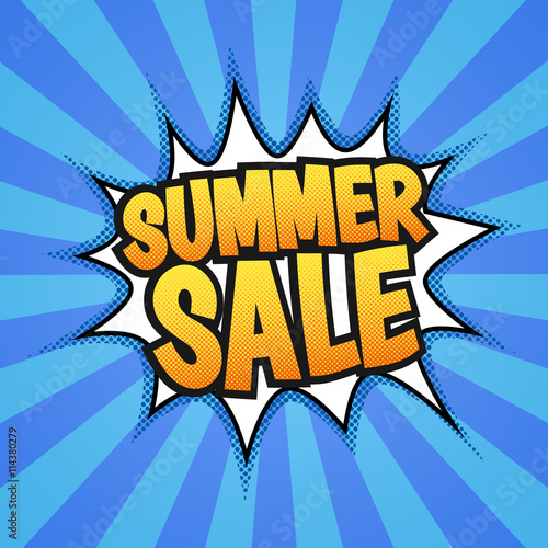 Summer sale poster