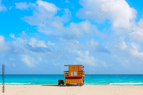 Miami beach baywatch tower South beach Florida