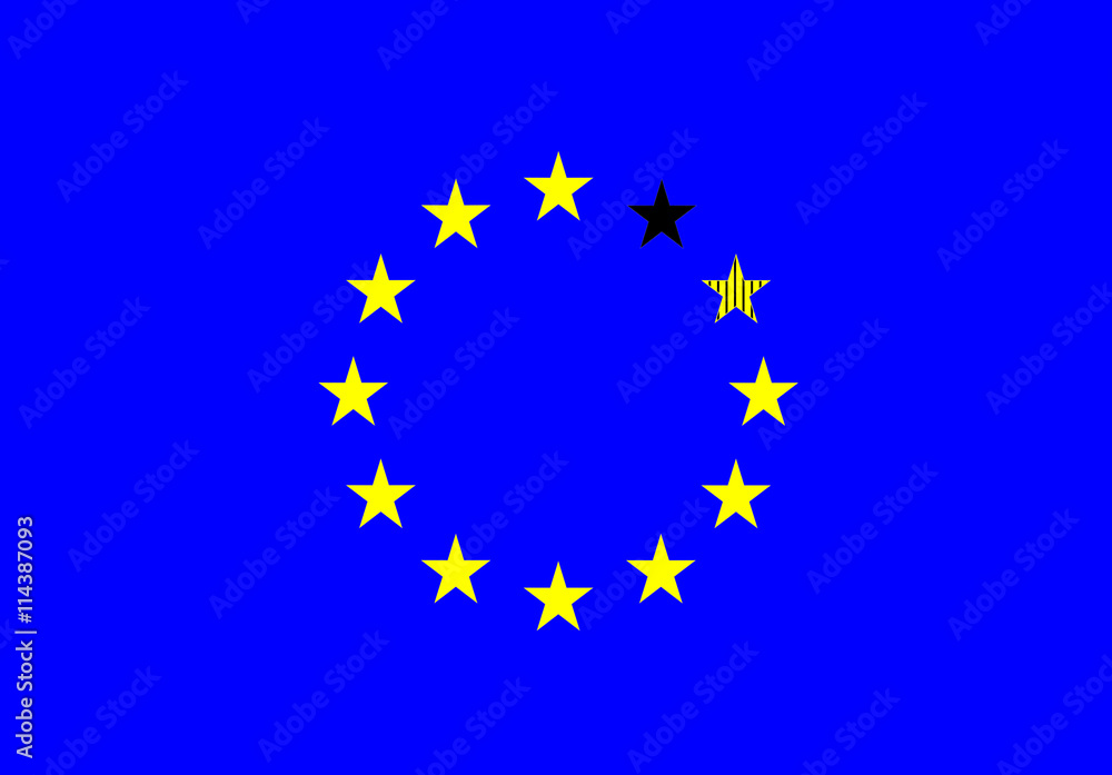 EU flag, GB leaving, who is next