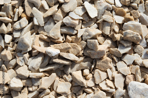 Texture of crushed stone sandstone