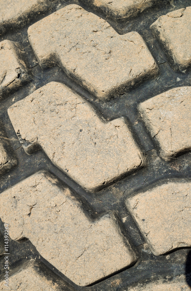 Obraz premium Tire profile