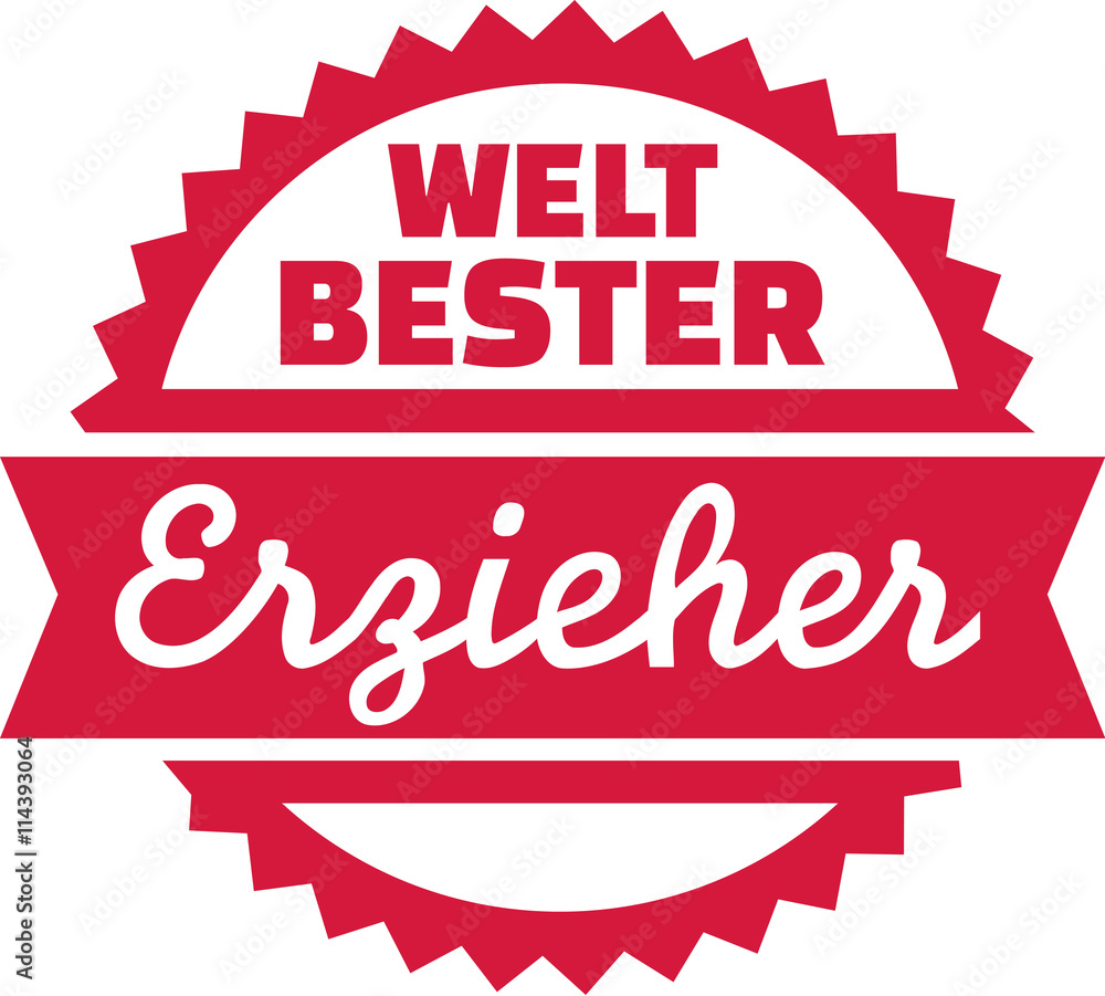 Obraz premium World's best educator - german