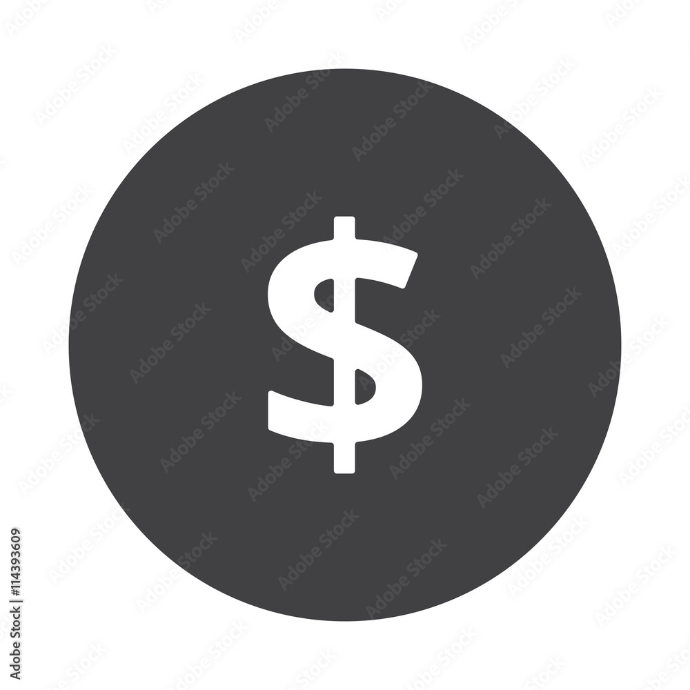White Rss icon on black button isolated on white White Rss icon on black button isolated on white