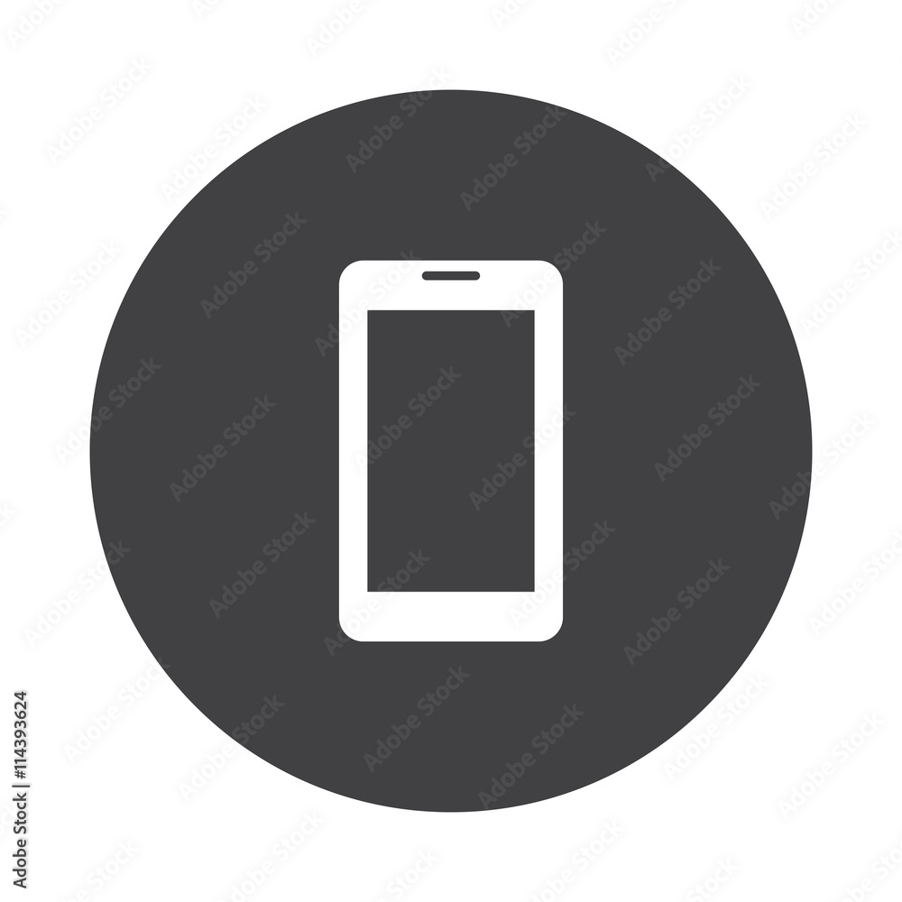 White Rss icon on black button isolated on white White Rss icon on black button isolated on white