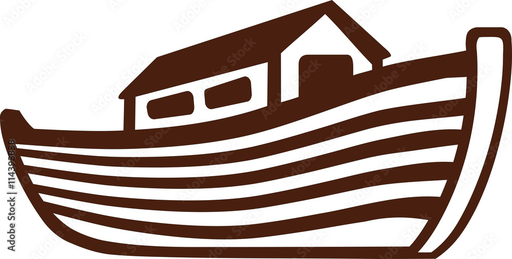 Naklejka premium Ark noah icon