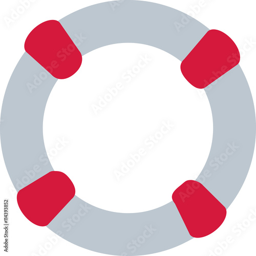 Life belt icon