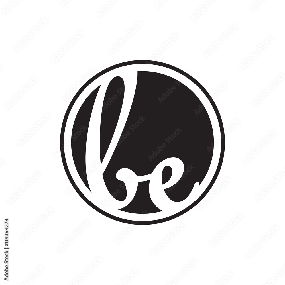 initial letter logo circle with ring initial letter logo circle with ring