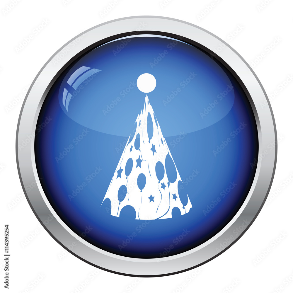 Obraz premium Party cone hat icon