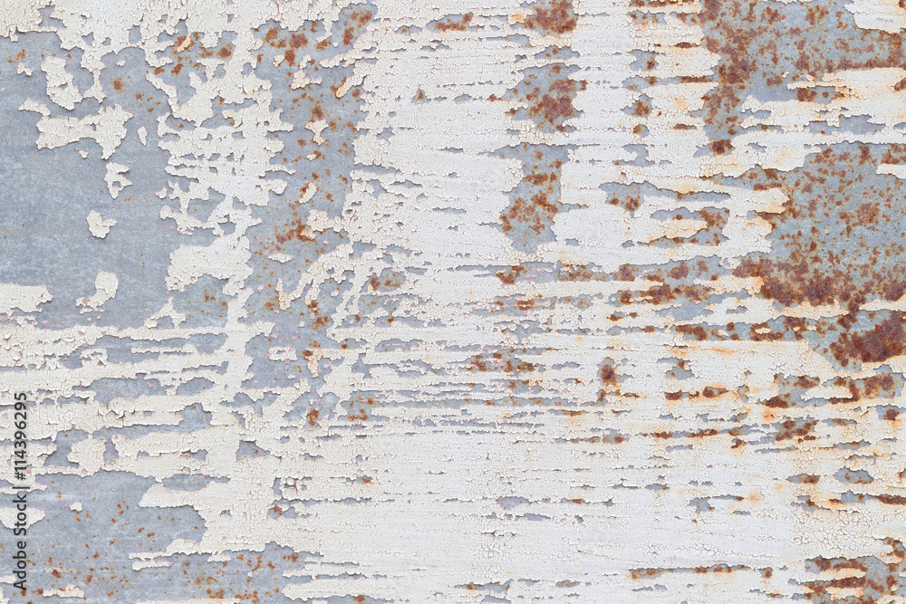 A background of peeling paint and rusty old metal A background of peeling paint and rusty old metal