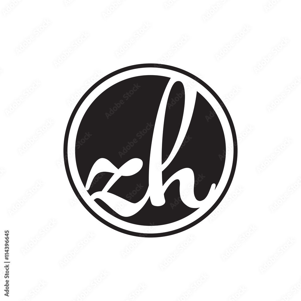 initial letter logo circle with ring initial letter logo circle with ring