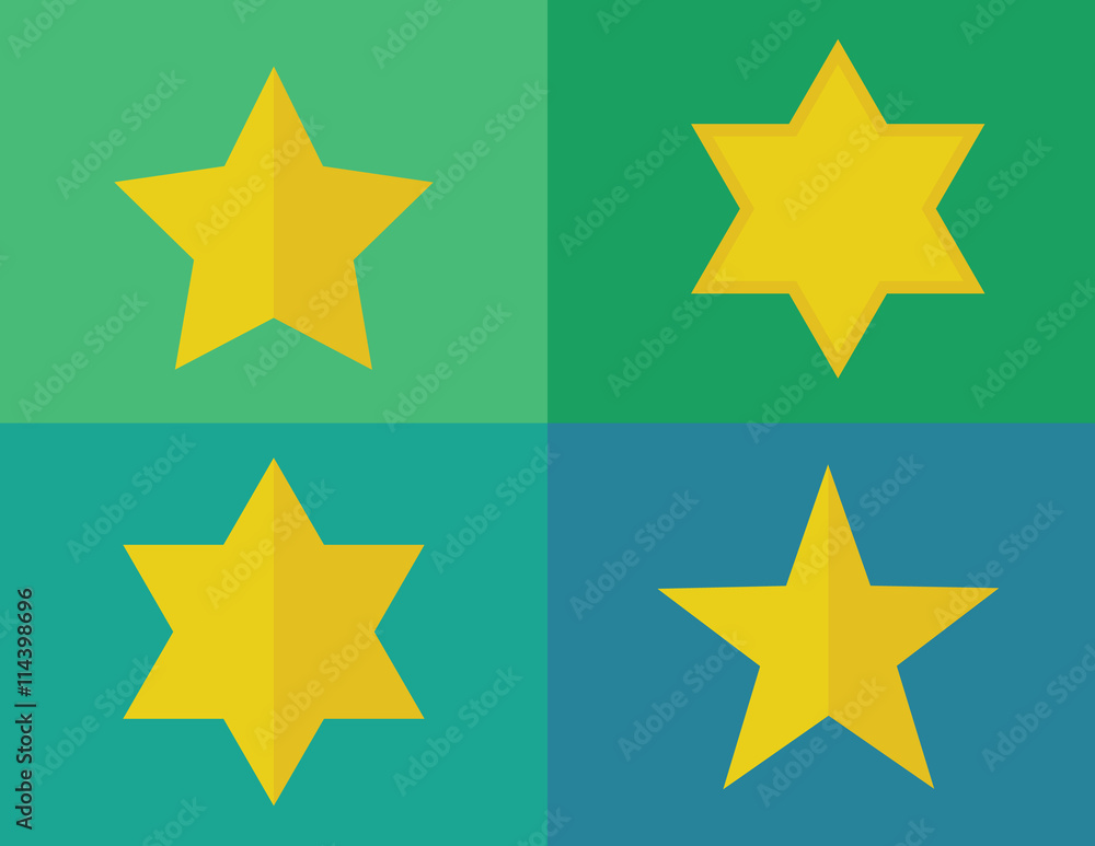 Stars vector set,eps Stars vector set,eps