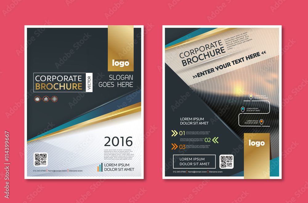 Vector Brochure Flyer design Layout template in A4 size Vector Brochure Flyer design Layout template in A4 size