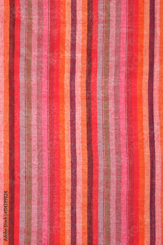 Striped colorful shawl as background texture